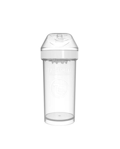 Κύπελλο μωρού με αντάπτορα   Twistshake Kid Cup -Λευκό, 360 ml - 4