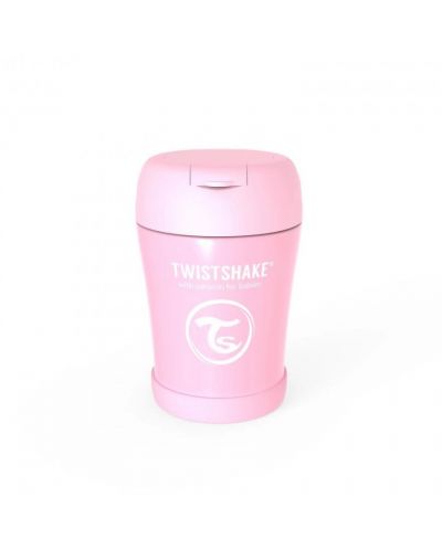 Δοχείο φαγητού Twistshake Insulated Pastel - Pink, 350 ml - 2