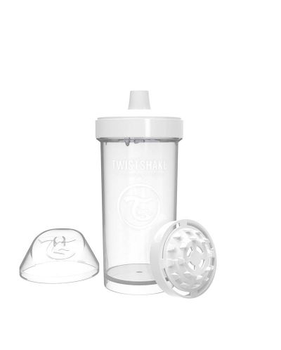 Κύπελλο μωρού με αντάπτορα   Twistshake Kid Cup -Λευκό, 360 ml - 3