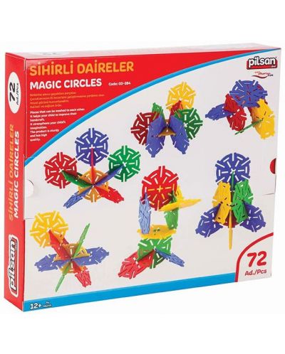 Κατασκευαστής Pilsan - Magic Circles, 72 τεμάχια - 1