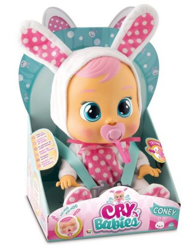 Κούκλα που κλαίει IMC Toys Cry Babies - Κόνι, κουνέλι - 3