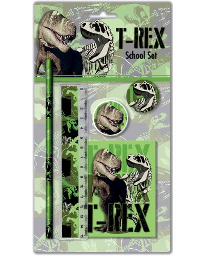 Σετ για το σχολείο Graffiti T-Rex - T-Rex, 5 τεμάχια - 1