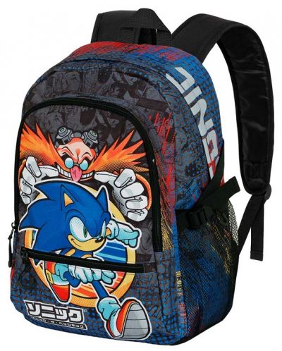 Σχολική τσάντα  Karactermania Sonic - Fan, Checkpoint - 1