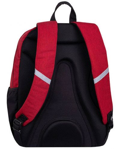 Σχολικό σακίδιο Cool Pack Rider - κόκκινο και μαύρο, 27 l - 3