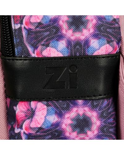 Σχολική τσάντα με μοτίβα λουλουδιών Zizito - Zi, ροζ - 8