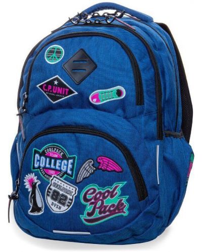 Σχολική τσάντα  Cool Pack  Badges - Dart L, Denim - 1