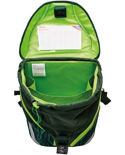 Σχολικό σετ Herlitz SoftLight Plus - Jungle, σακίδιο πλάτης , αθλητική τσάντα και δύο κασετίνες κουτί φαγητού  - 2