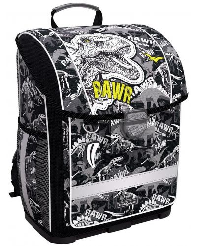 Σχολική τσάντα πλάτης  Erich Krause ErgoLine - Dinosaur Park,με σκληρό πάτο, 16 λτ - 1
