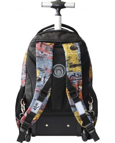 Σχολική τσάντα με ρόδες Kaos 2 σε 1 - Metal - 3