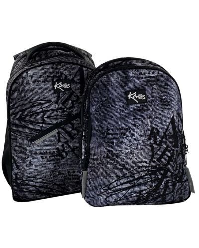 Σχολική τσάντα   Kaos 2 σε 1 - Fiction, 4 θήκες - 5