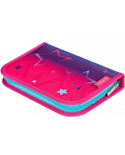 Σχολικό σετ  Herlitz FiloLight Plus - Pink Stars,4 μέρη - 5