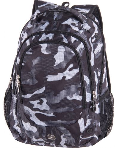 Σχολική τσάντα  Pulse Blast - Grey Army, 1 θήκη - 1