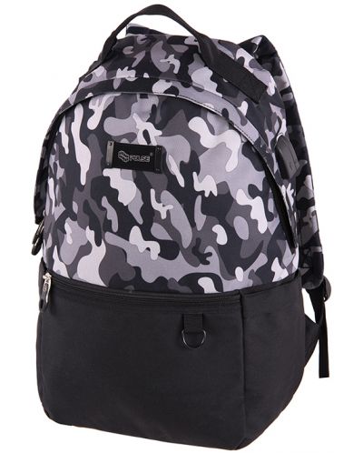 Σχολική τσάντα Pulse Cloud - Gray Army - 1