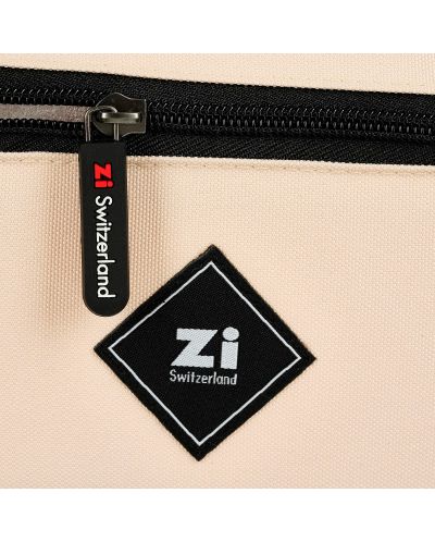 Σχολική τσάντα με μοτίβα λουλουδιών Zizito - Zi, μπεζ - 7