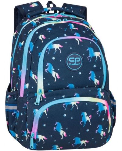Σχολική τσάντα Cool Pack Spiner Termic - Blue Unicorn, 24 l - 1