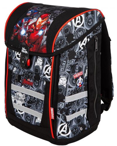 Σετ  Cool Pack The Avengers - Σακίδιο πλάτης, δύο κασετίνες και αθλητική τσάντα - 1