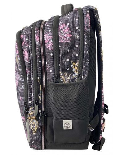 Σχολική τσάντα   Kaos 2 σε 1 - Trisha,  4 θήκες - 6