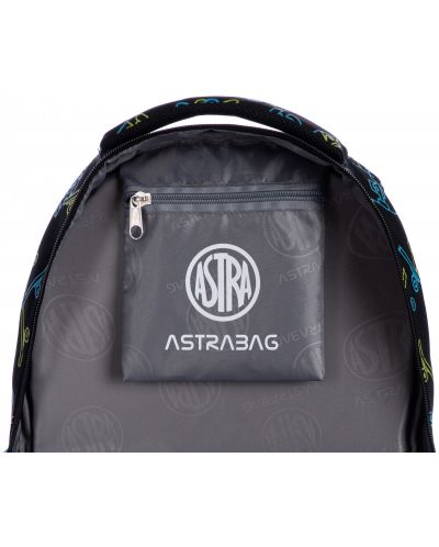 Σχολική τσάντα  Astra - Σκέιτμπορντ, με εφέ νέον - 8