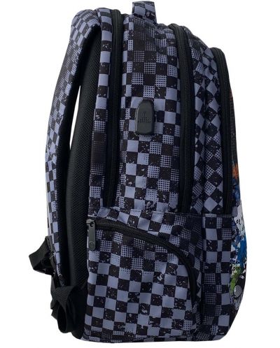 Σχολική τσάντα  Kaos Urban - Enjoy, 3 θήκες - 3