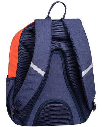 Σχολικό σακίδιο Cool Pack Rider - Πορτοκαλί και μπλε, 27 l - 3