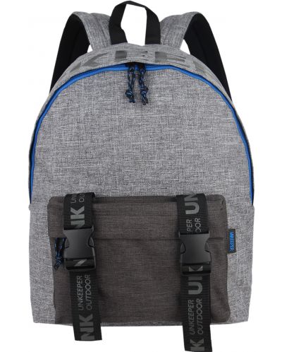 Σχολική τσάντα  Unkeeper Buckles - Ανοιχτό γκρι - 2