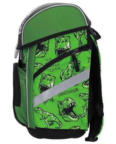 Σχολικό σετ  ABC 123 Dino - 2023, σακίδιο πλάτης, αθλητική τσάντα  και  δύο κασετίνες  - 2
