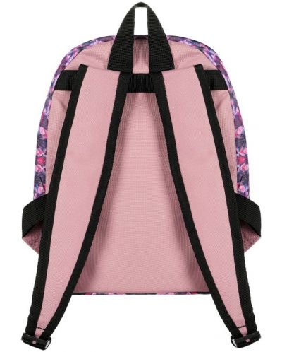 Σχολική τσάντα με μοτίβα λουλουδιών Zizito - Zi, ροζ - 5