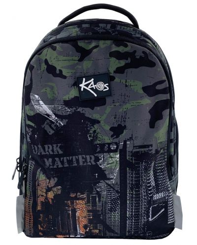 Σχολική τσάντα   Kaos 2 σε 1 - Dark Matter, 4 θήκες - 1
