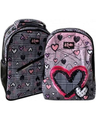 Σχολική τσάντα  2 σε 1 KAOS - Sweathearts - 4