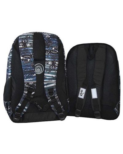 Σχολική τσάντα Kaos 2 σε  1 - Project, 4 θήκες - 5