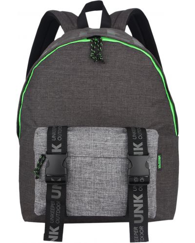 Σχολική τσάντα Unkeeper Buckles - Σκούρο γκρι - 1