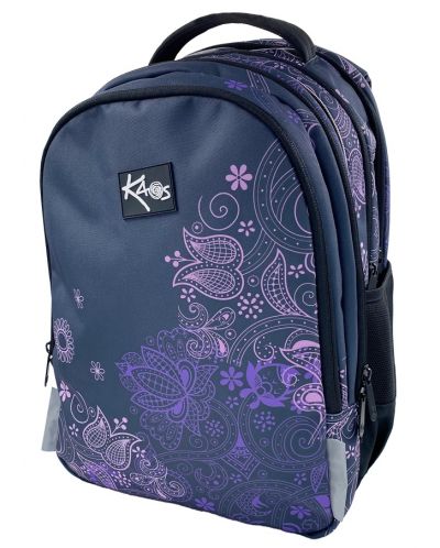 Σχολική τσάντα  Kaos 2 σε 1 - Mystify, 4 θήκες - 2