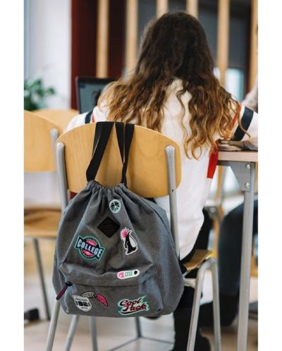 Σχολική τσάντα  Cool Pack Badges-Urban, γκρι - 2