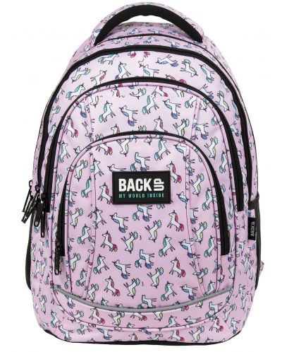 Σχολική τσάντα Back up A 70 Pink Unicorn - 2