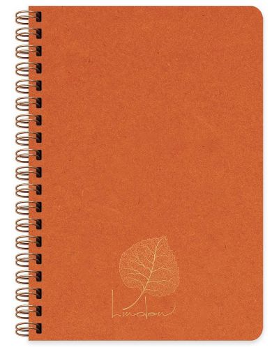 Τετράδιο Keskin Color - Linden, A5, φαρδιές σειρές, 80 φύλλα, ποικιλία - 3