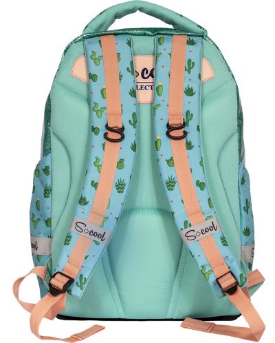 Σχολική τσάντα ανατομική  S Cool - Light, Free Hugs - 3