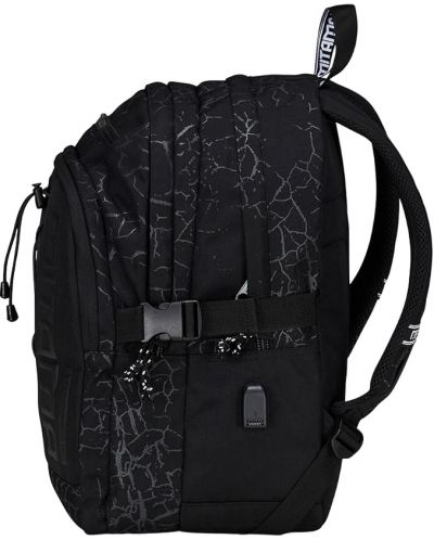 Σχολικό σακίδιο Mitama BDBF - Black Cracks, 32 l - 4