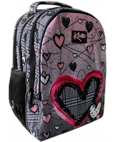 Σχολική τσάντα  2 σε 1 KAOS - Sweathearts - 3