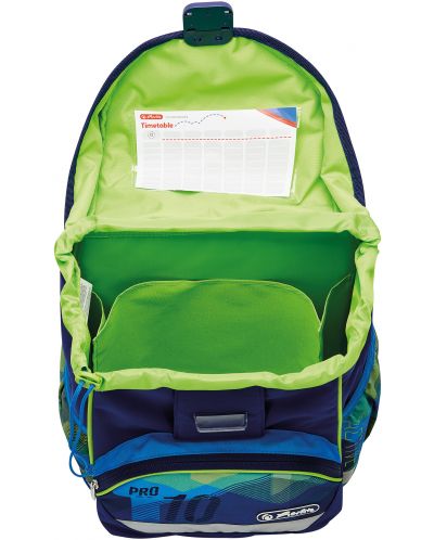 Σχολική τσάντα Herlitz UltraLight - Green Goal - 4