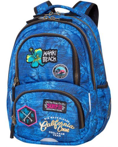 Σχολική τσάντα Cool Pack Spiner Termic - Badges G Blue - 1