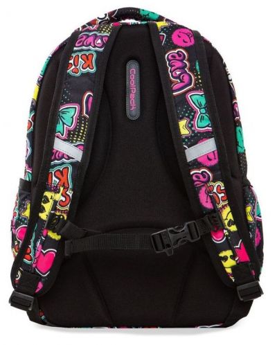 Σχολική φωτιζόμενη LED τσάντα Cool Pack Joy - Emoticons - 6