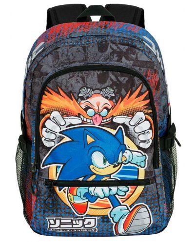 Σχολική τσάντα  Karactermania Sonic - Fan, Checkpoint - 2
