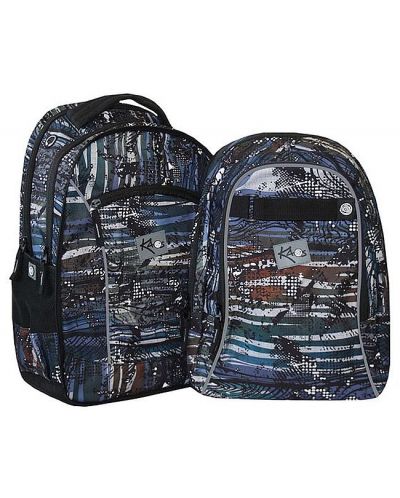 Σχολική τσάντα Kaos 2 σε  1 - Project, 4 θήκες - 4