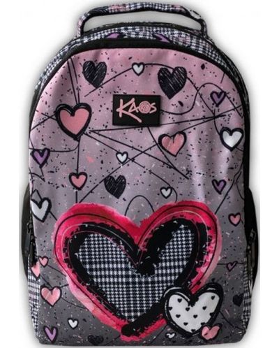 Σχολική τσάντα  2 σε 1 KAOS - Sweathearts - 1