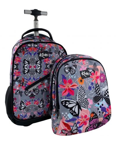 Σχολική τσάντα με ρόδες Kaos 2 σε 1 - Magic - 2