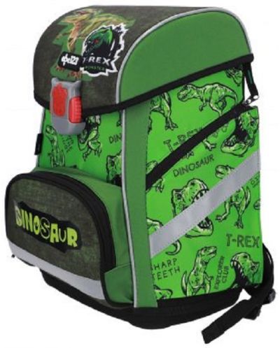 Σχολικό σετ  ABC 123 Dino - 2023, σακίδιο πλάτης, αθλητική τσάντα  και  δύο κασετίνες  - 5