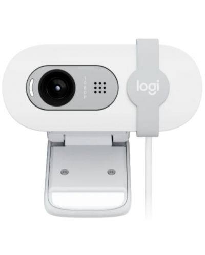 Web κάμερα Logitech - Brio 100, 1080p, άσπρη - 2