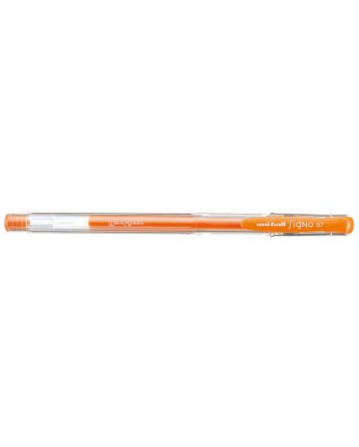 Στυλό τζελ  Uniball Signo –Πορτοκαλί φθορισμού, 0,7 χλστ - 1