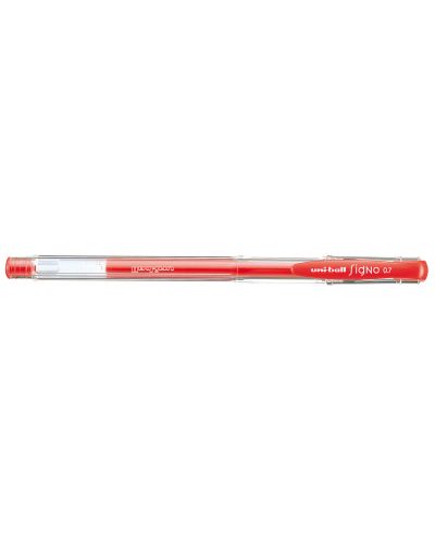 Στυλό τζελ Uniball Signo –φωσφόριζε Κόκκινο 0,7 χλστ - 1