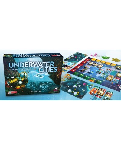 Επιτραπέζιο παιχνίδι Underwater Cities - στρατηγικής - 2